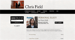 Desktop Screenshot of chrisfieldmusic.com
